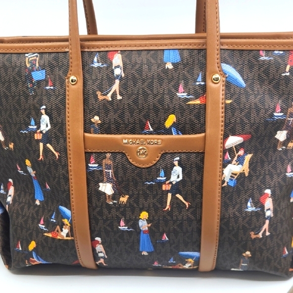 Michael Kors Sailor Girls Convertible Tote Satchel Bag - Picture 1 of 9